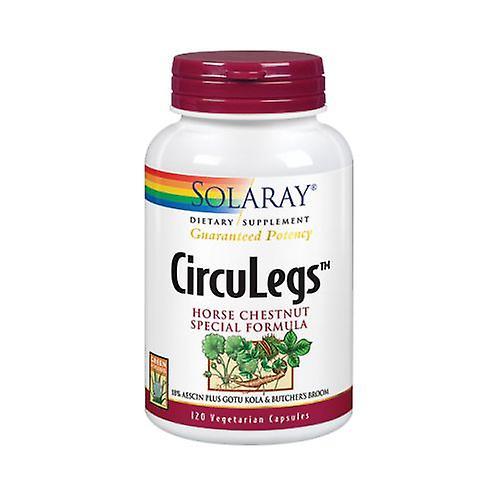 Solaray Circulegs, 120 Caps (Pack of 1)