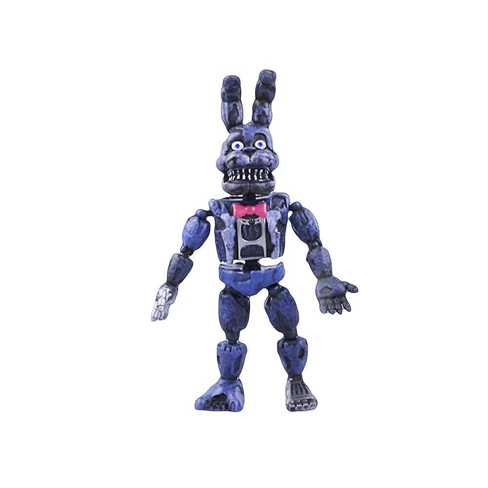 Aislerbee Five Nights Action Figures LED Detachable Kids Doll Toy Gift Blue