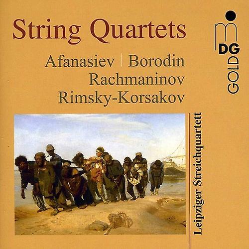 MDG Leipziger Streichquartett - Russian String Quartets  [COMPACT DISCS] USA import