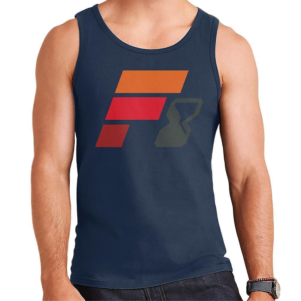 Fast & Furious Fast and Furious F8 Abstract Logo Men's Vest Navy Blue X-Large