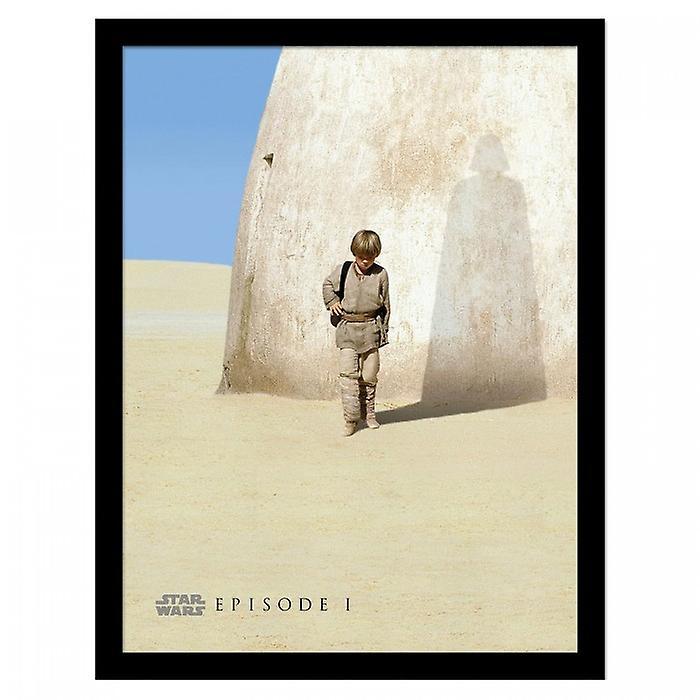 Star Wars Episode I Anakin Skywalker Framed Poster Multicoloured 40cm X 30cm