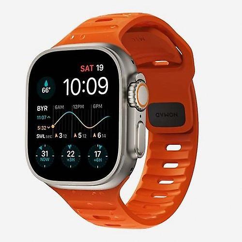 Nomad Apple Watch Sport Strap 42-44-45-49mm, Orange