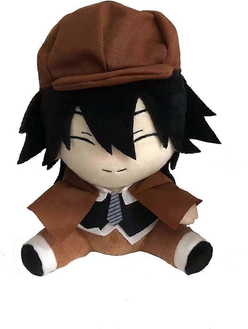 Heyone Chuuya Nakahara Plush Anime Bungo Stray Dogs Plush Cosplay Dazai Osamu Stuffed Pillows (Edogawa Rampo)