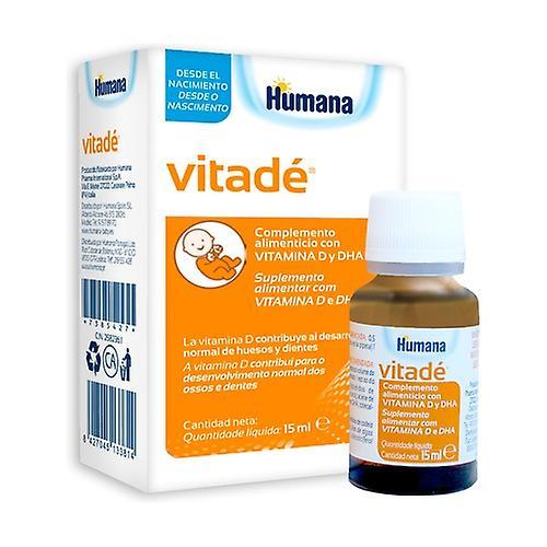 Humana Vitadé vitamin D3 and DHA 15 ml