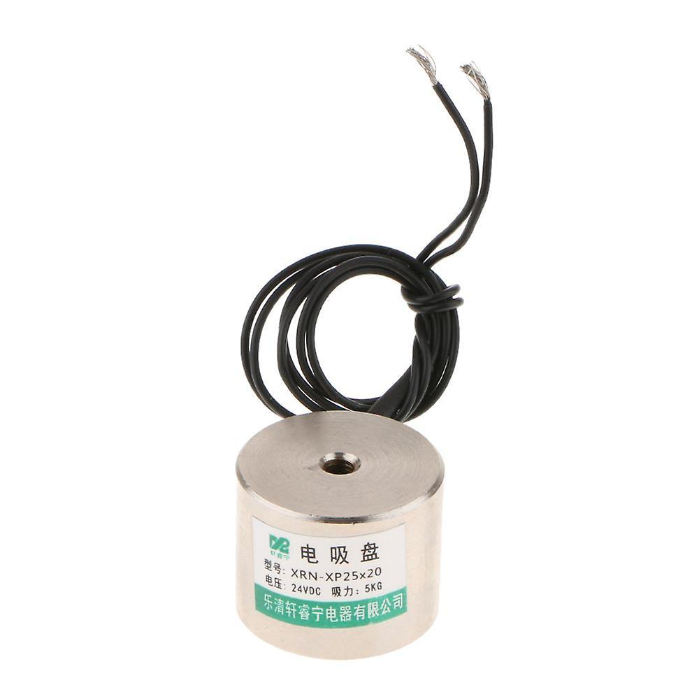 Jiekesen 24v P25/20 Lifting Electromagnet Lifting Solenoid 5kg Solenoid