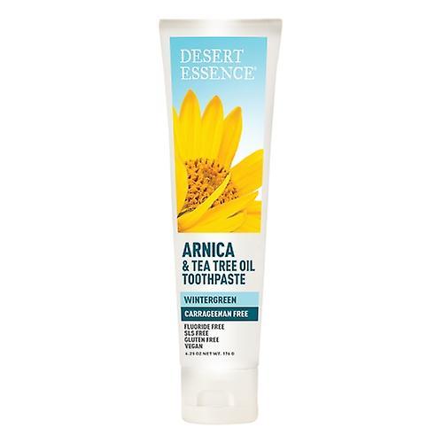 Desert Essence Arnica and Tea Tree Oil Toothpaste, 6.25 Oz (Pack of 1)