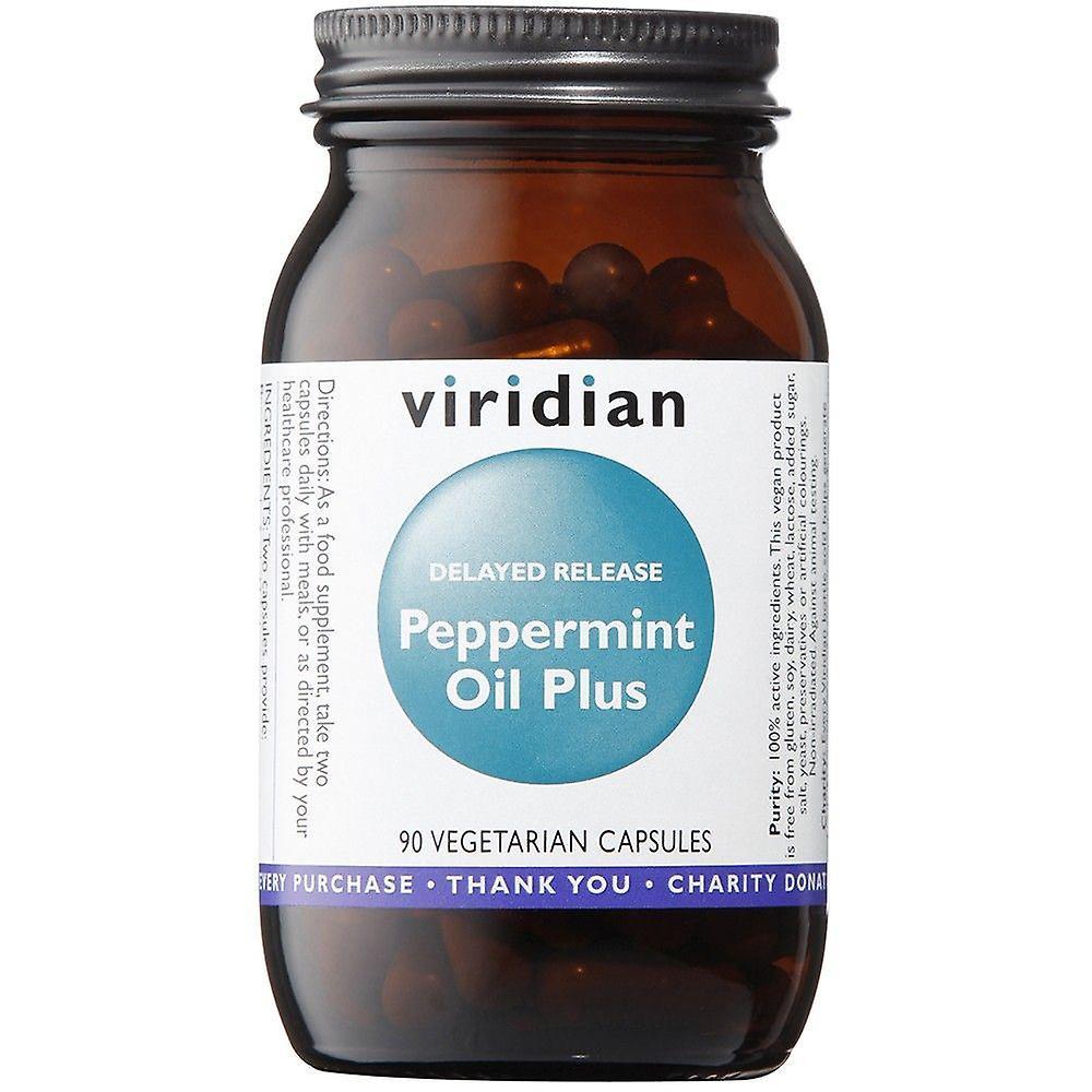 Viridian Peppermint Oil Plus Veg Caps 90 (400)