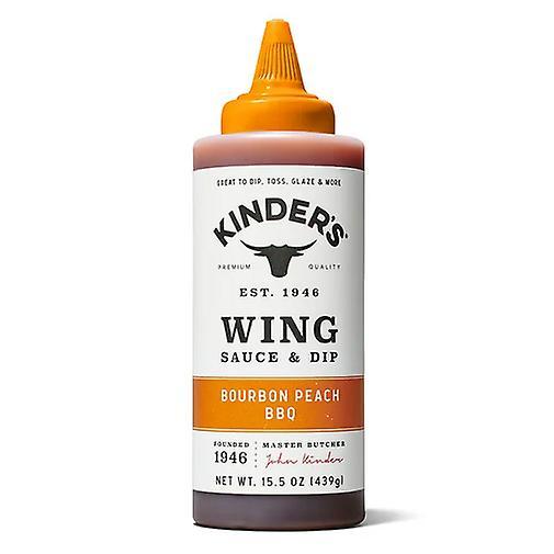 Kinders Kinder's Wing Sauce & Dip Bourbon Peach BBQ