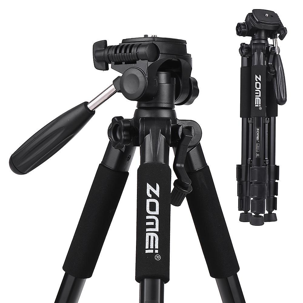 ZOMEI Q111 142cm/56 Inch Lightweight Portable Aluminum Alloy Camera Travel Tripod with Quick Release