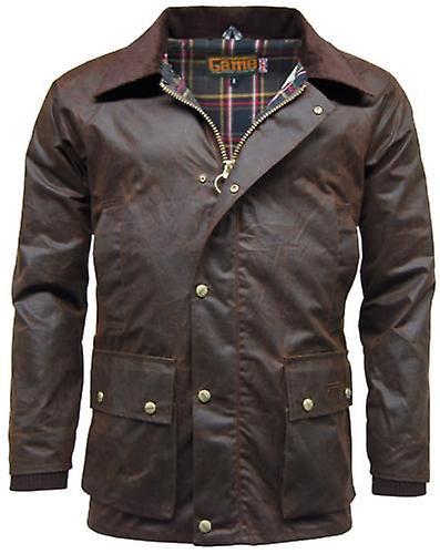 ek Wholesale Game barker antique wax jacket Brown L