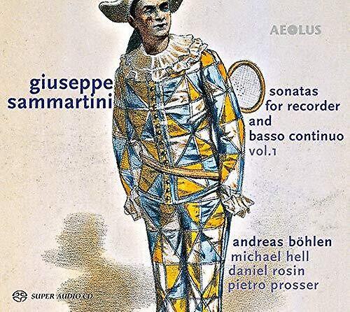 Aeolus Sammartini / Bohlen / Prosser - Sonatas for Recorder 1  [SUPER-AUDIO CD] Hybrid SACD USA import