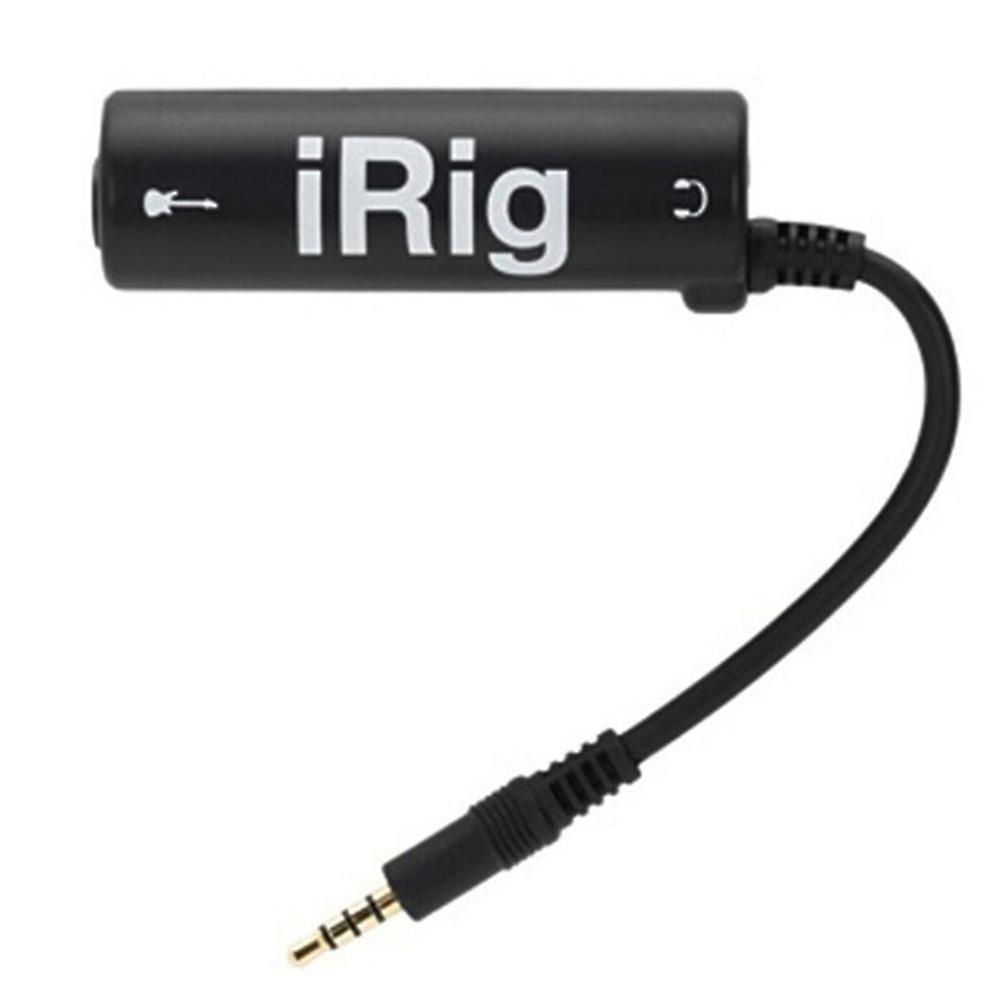 KAKENTH iRig Guitar Amplifier Effect System Interface Adaptor for iPhone iPad iPod Touch Black