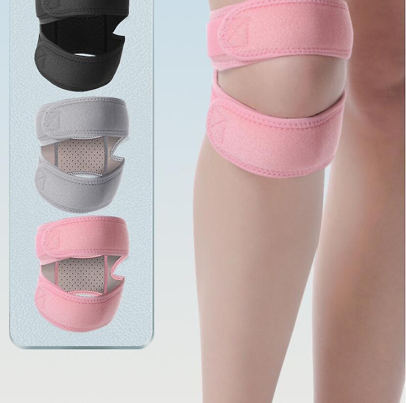 Ohpa Knee Support Patella Brace Stabilizer Strap Band Tendon Pain Sports Joint Relief pink