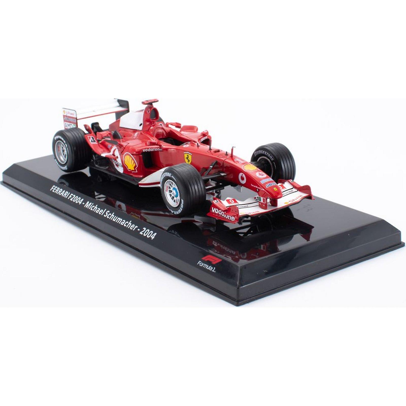 Ex Mag Ferrari F2004 Diecast Model 1:24 scale Michael Schumacher Red