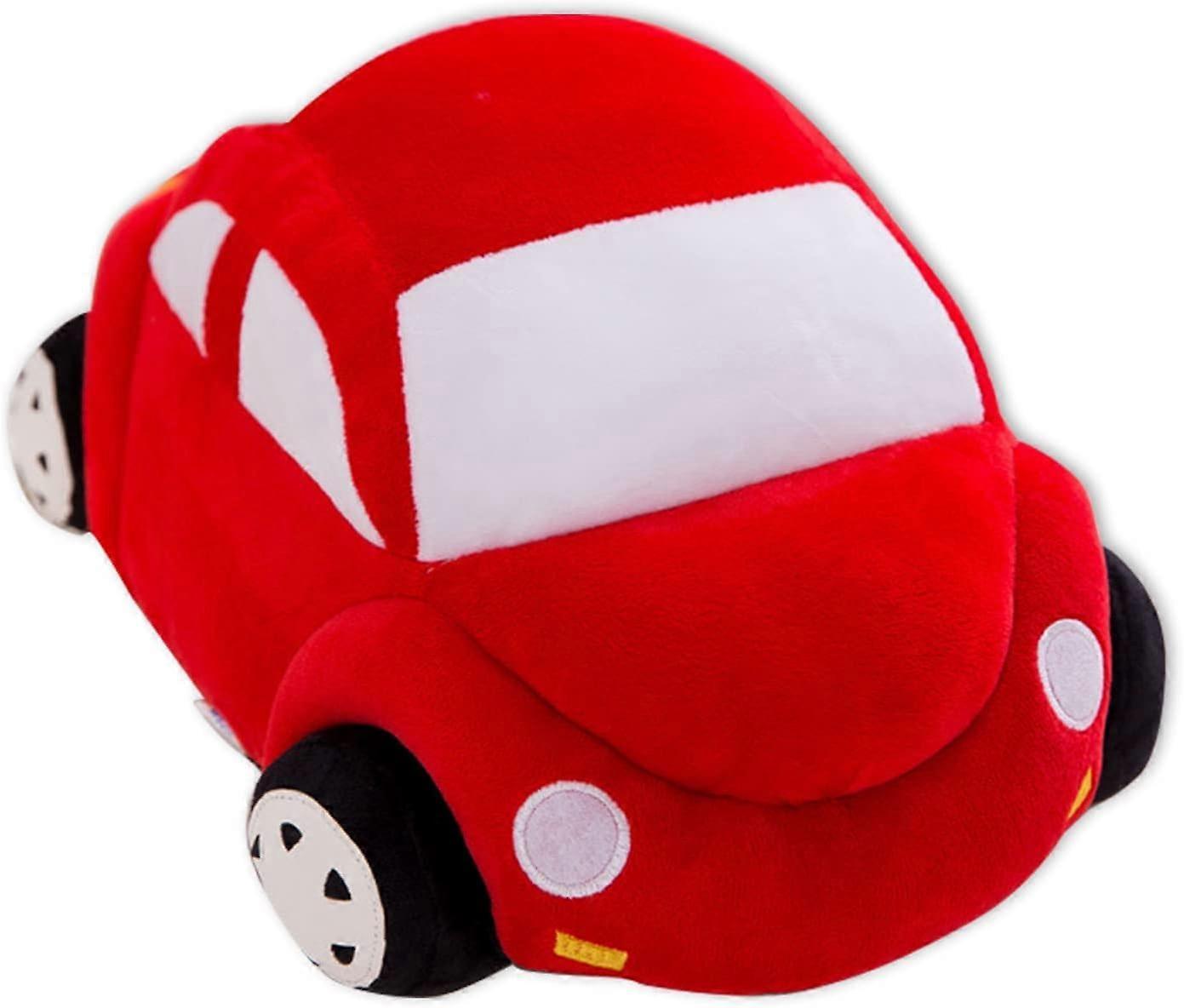 Heyone 12.6 Inch Car Stuffed Animal, Soft Red Stuffed Car Plush Pillow Toy, Boys, Kids Gifts