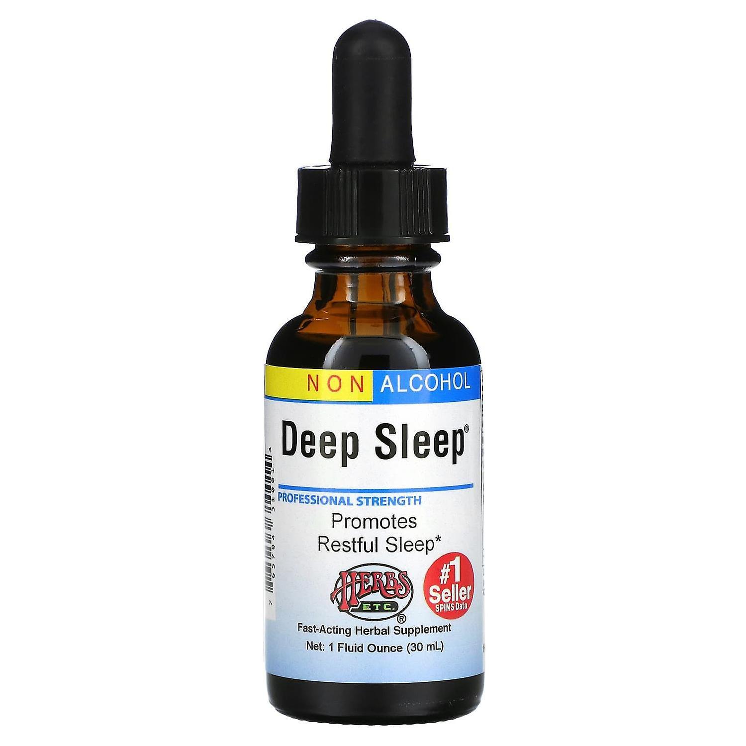 Herbs Etc. Herbs Etc., Deep Sleep, Alcohol Free, 1 fl oz (30 ml)