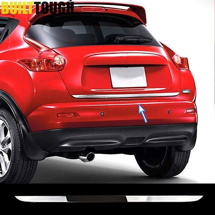 Jiechannel Tail Gate Cover Trim FOR Nissan JUKE 2011-2019 Chrome Rear Trunk Door Edge Molding Tailgate Strip Garnish Styling 2014 2015 2016