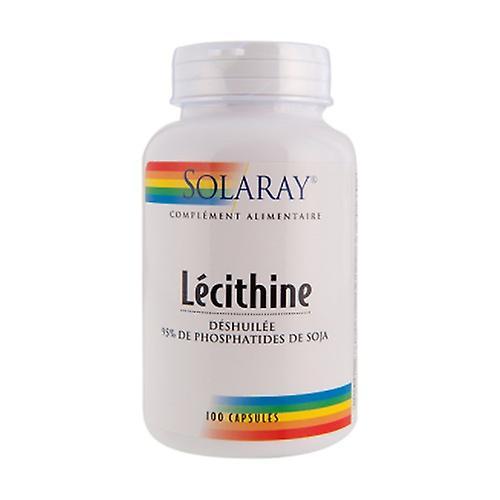 Solaray Deoiled Lecithin 100 capsules