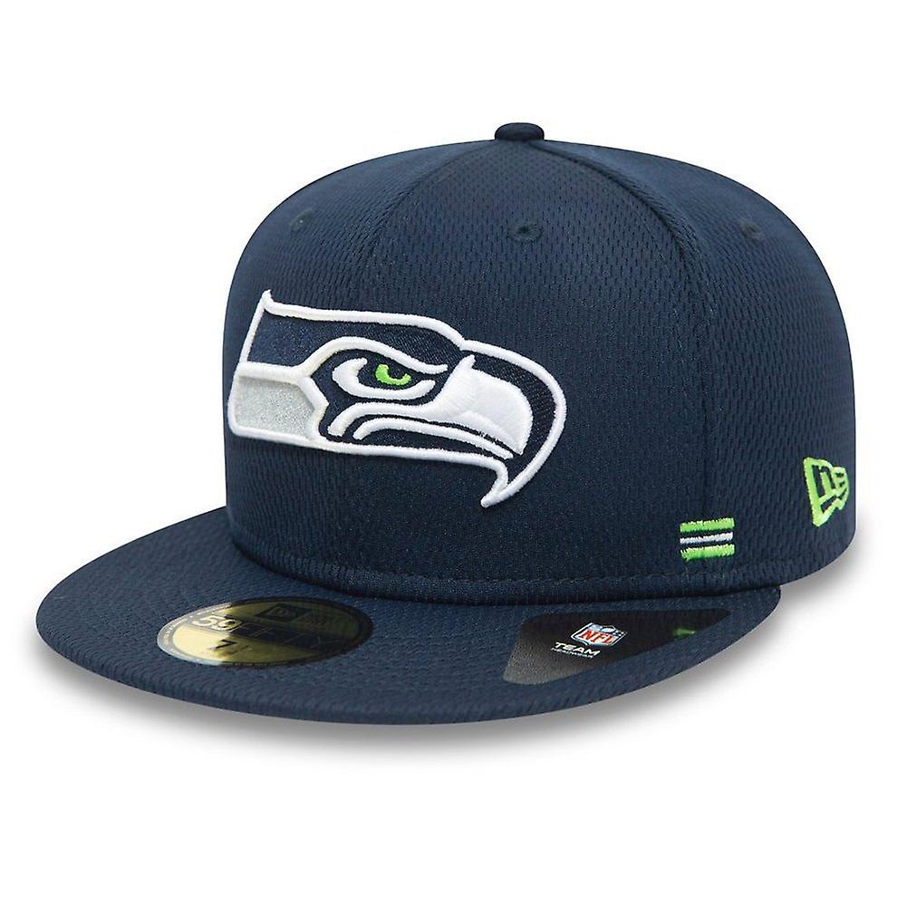 New Era 59Fifty Fitted Cap - HOMETOWN Seattle Seahawks Navy 6 7/8 - (54,9cm)