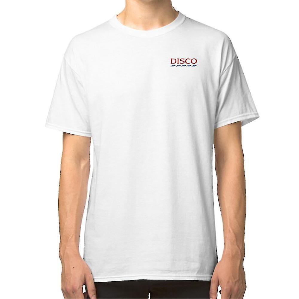 Gildan Disco (Tesco Logo) T-shirt White L