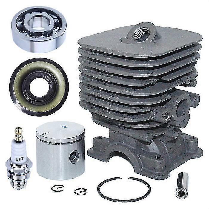 Zuoo Cylinder Piston Kit For Husqvarna 125e 128c 128ld 124c 124l 125c 125l 125ldx 128cd 128l 128d For Jonsered Craftsman Trimmer -/JY