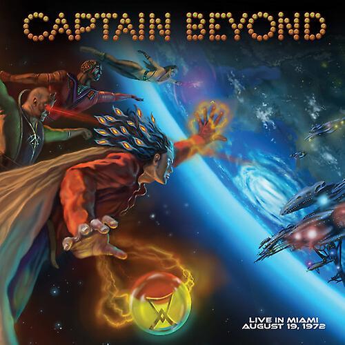 Purple Pyramid Captain Beyond - Live In Miami - August 19, 1972  [VINYL LP] Blue, Ltd Ed USA import