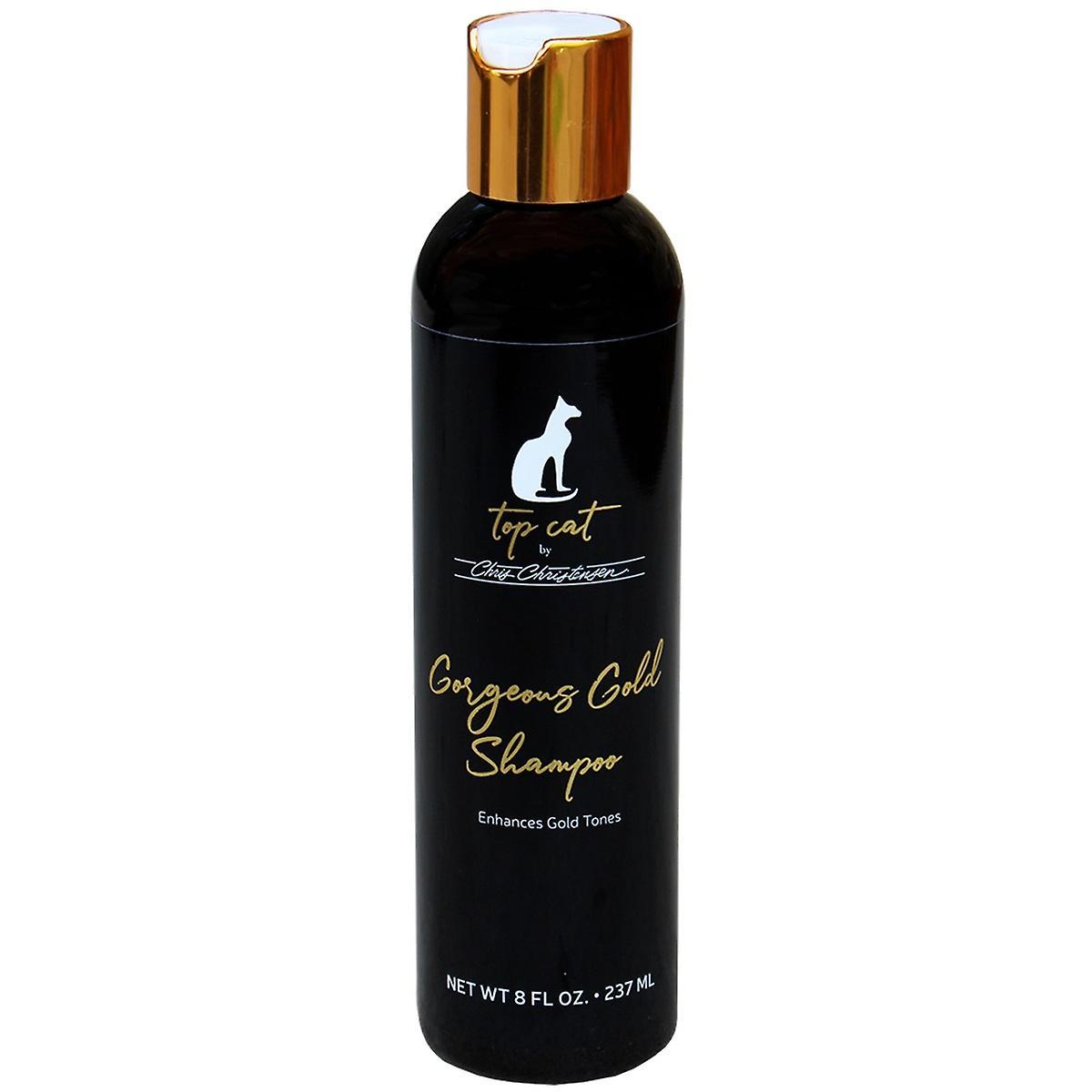 Chris Christensen Top Cat Gold Cat Shampoo - Intensifies Golden Coats Does Not Apply 946ml