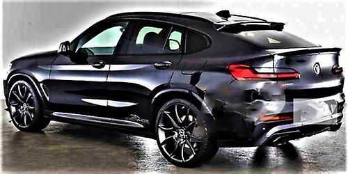 spoilers Bmw M Sport X4 G02 X4m Suv Gloss Black Rear Roof Spoiler Wing 2018 Plus