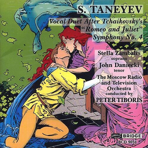 Bridge Taneyev / Tiboris / Moscow Radio & Tv Orchestra - Symphony 4  [COMPACT DISCS] USA import