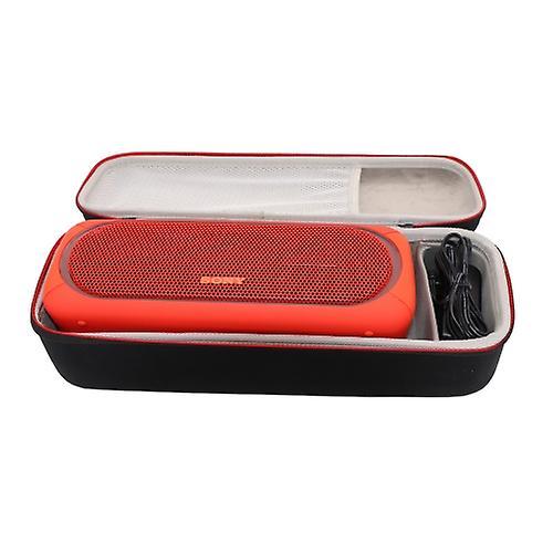 Hsmy Eva Storage Box Shockproof Protective Bag For Sony Srs-xb40 / Srs-xb41 Bluetooth Speaker(black)