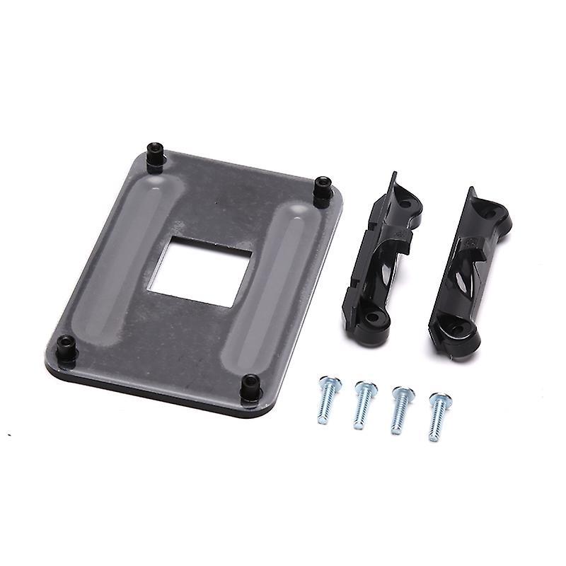 Unbrand Cpu Heatsink Mount Bracket Back Plate Amd Ryzen Socket Am4 Cpu Fan Cooler Black