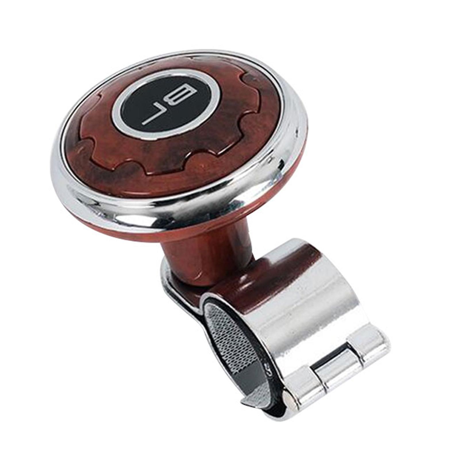 Bigougem Steering Wheel Knob Anti-Slip 360-Degree Rotation Labor-saving Universal Car Steering Wheel Booster Ball for Automobile 5