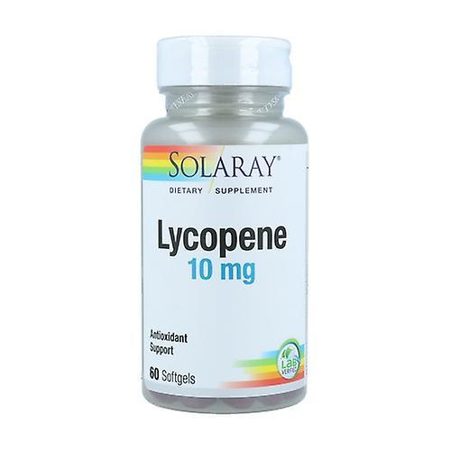 Solaray Lycopene 10 Mg 60 softgels