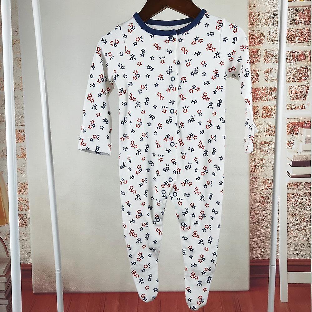 Slowmoose Long Sleeve Romper, Sleepsuit For Babies 18M