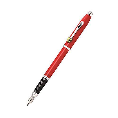 Cross FOUNTAIN Ferrari Century II Glos Rosso Corsa Red Lac Pen in a Premium Gift Box