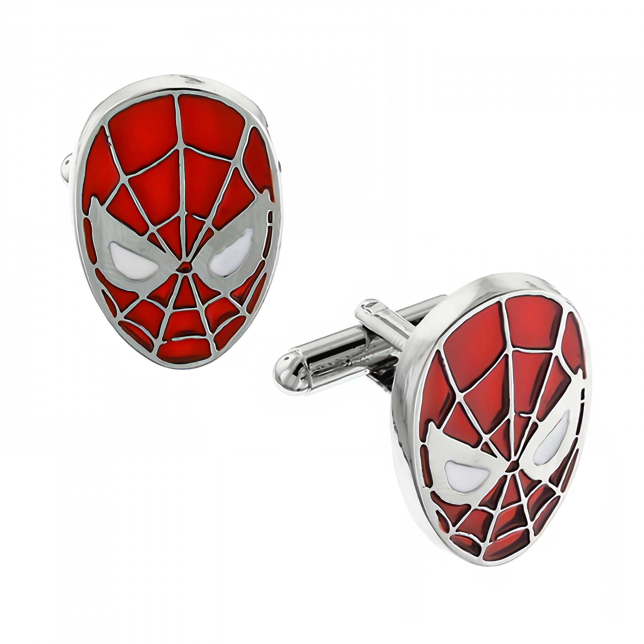 Marvel Spiderman Mask Cufflinks