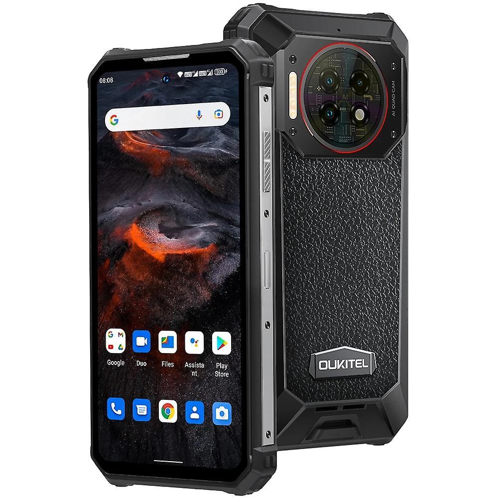 Oukitel WP19 Pro Rugged Phone 22000mAh 24GB 256GB Smartphone 64MP Camera Helio G99 Balck