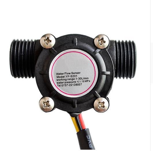 Mintian YF-S201 1-30L/Min Flow Meter/Water Flow Sensor Water Flow Control Water Flow Switch Flow Meter Flow Meter Flow MeterG1/2