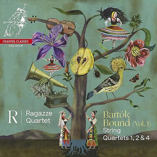 Channel Classics Ragazze Quartet - Bartok Bound 1 [COMPACT DISCS] USA Import