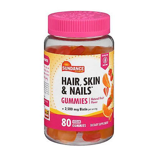 Sundance Hair - Skin & Nails Gummies, 80 Tabs (Pack of 1)