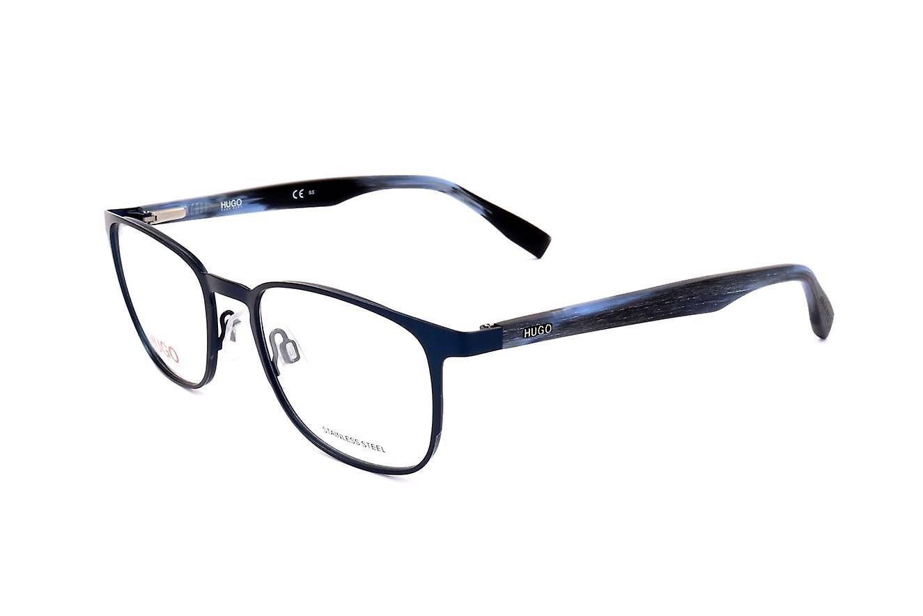 Eyewear Frames Hugo HG 0304 HW8 MATTE BLUE HORN 51/19/145 MAN Multicolour 51 mm