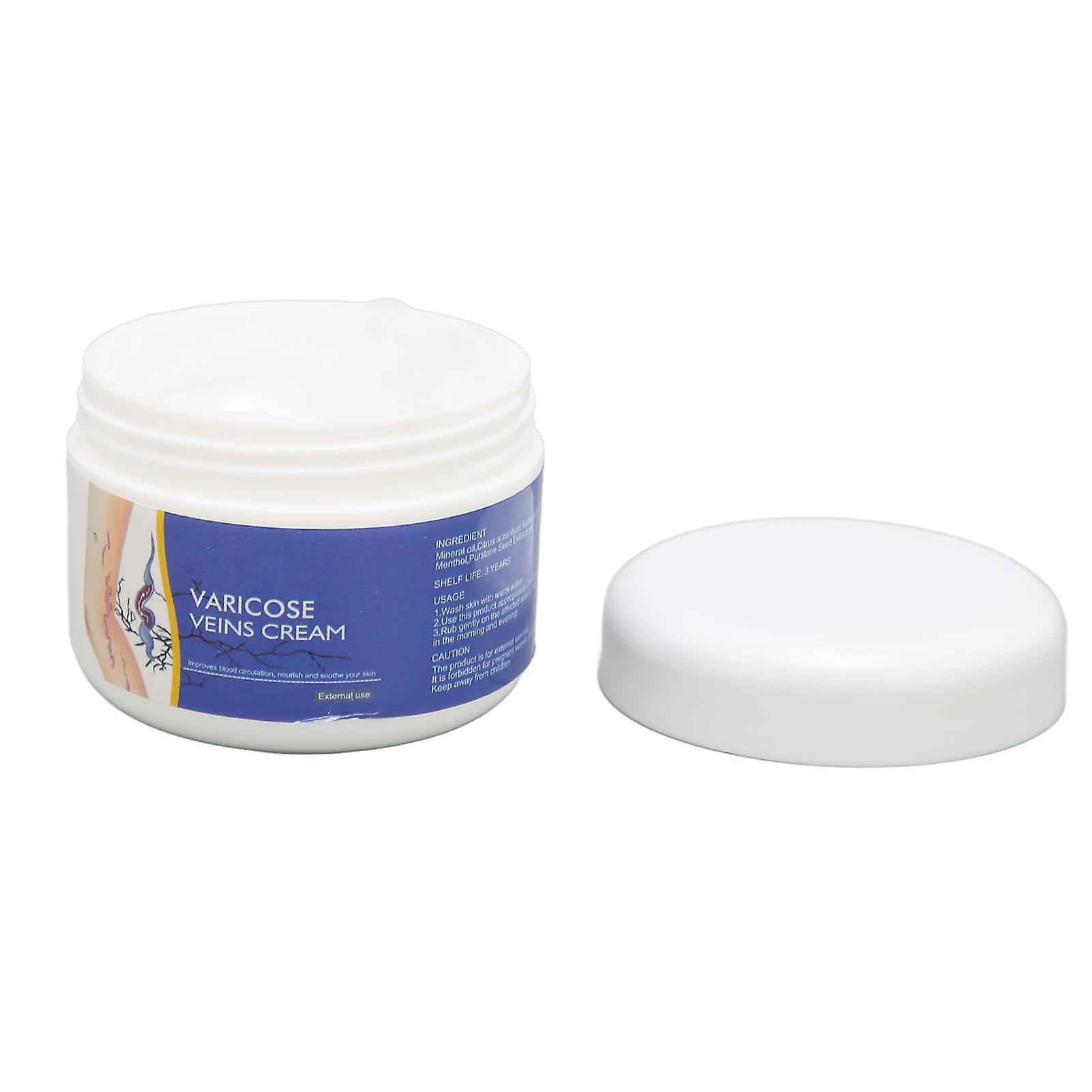 Varicose Vein Treatment Cream - 50g Natural Formula for Repair, Nourishment, Soothing, and Moisturizing of Skin