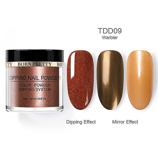 Slowmoose Glitter Dipping Nail Powder, Nail Art Gradient French, Dip Nail Power Without TDD09