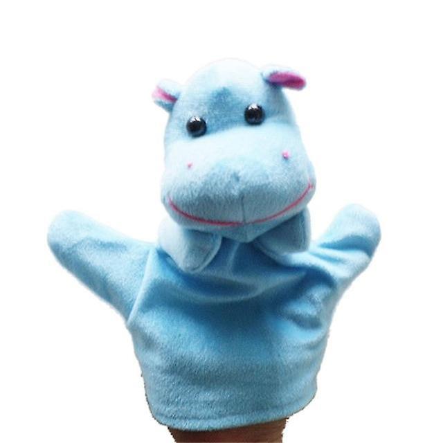 Slowmoose Hand Glove Puppet - Plush And Adorable Sack Plush Toy as shown / HIPPO