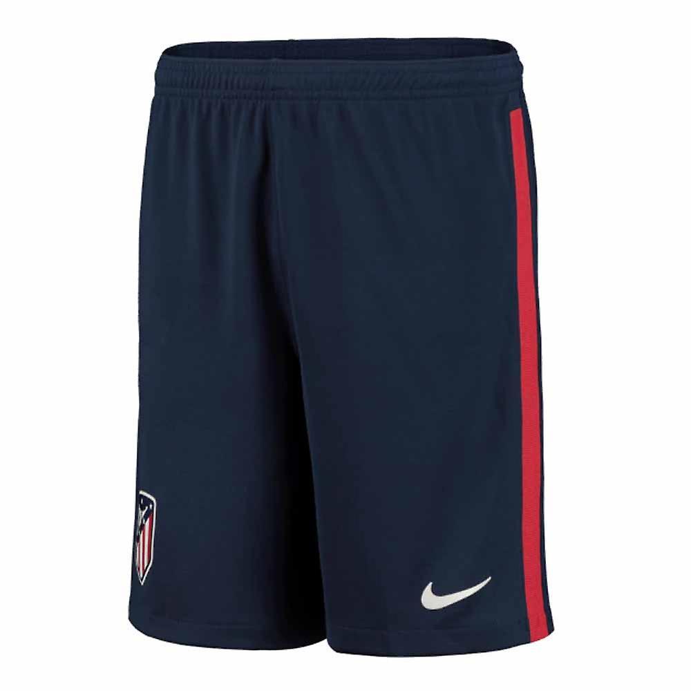 2020-2021 Atletico Madrid Home Nike Football Shorts (Kids) Navy XLB 29-30 inch Waist (72.5/75.5cm)