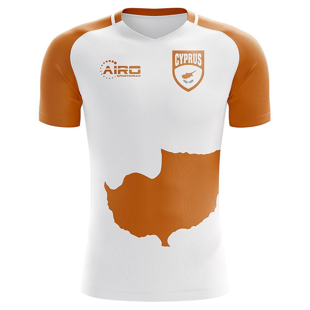 Airo Sportswear 2024-2025 Cyprus Flag Home Concept Football Shirt White 5XL