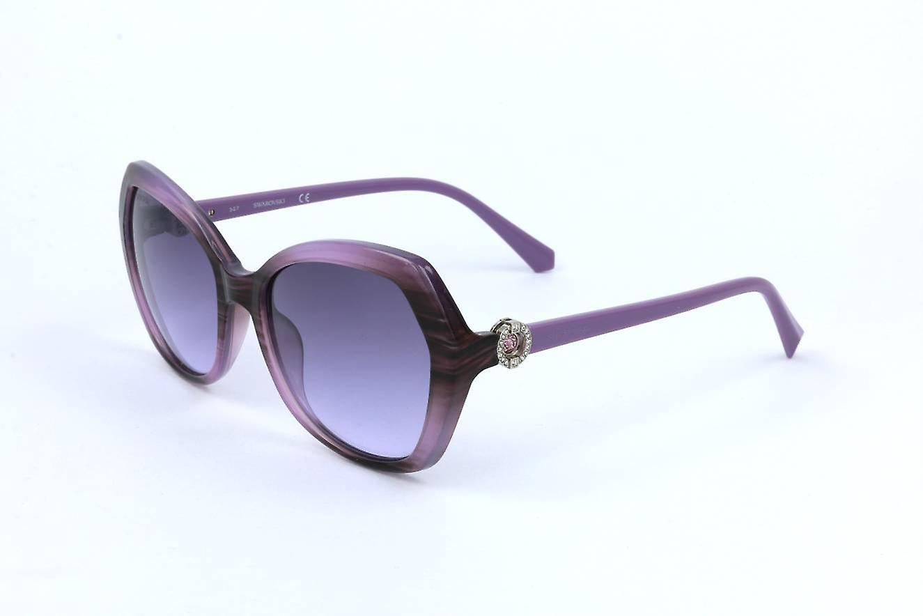 Sunglasses Swarovski SK0165 83Z VIOLET 55/18/140 WOMAN Purple 55 mm