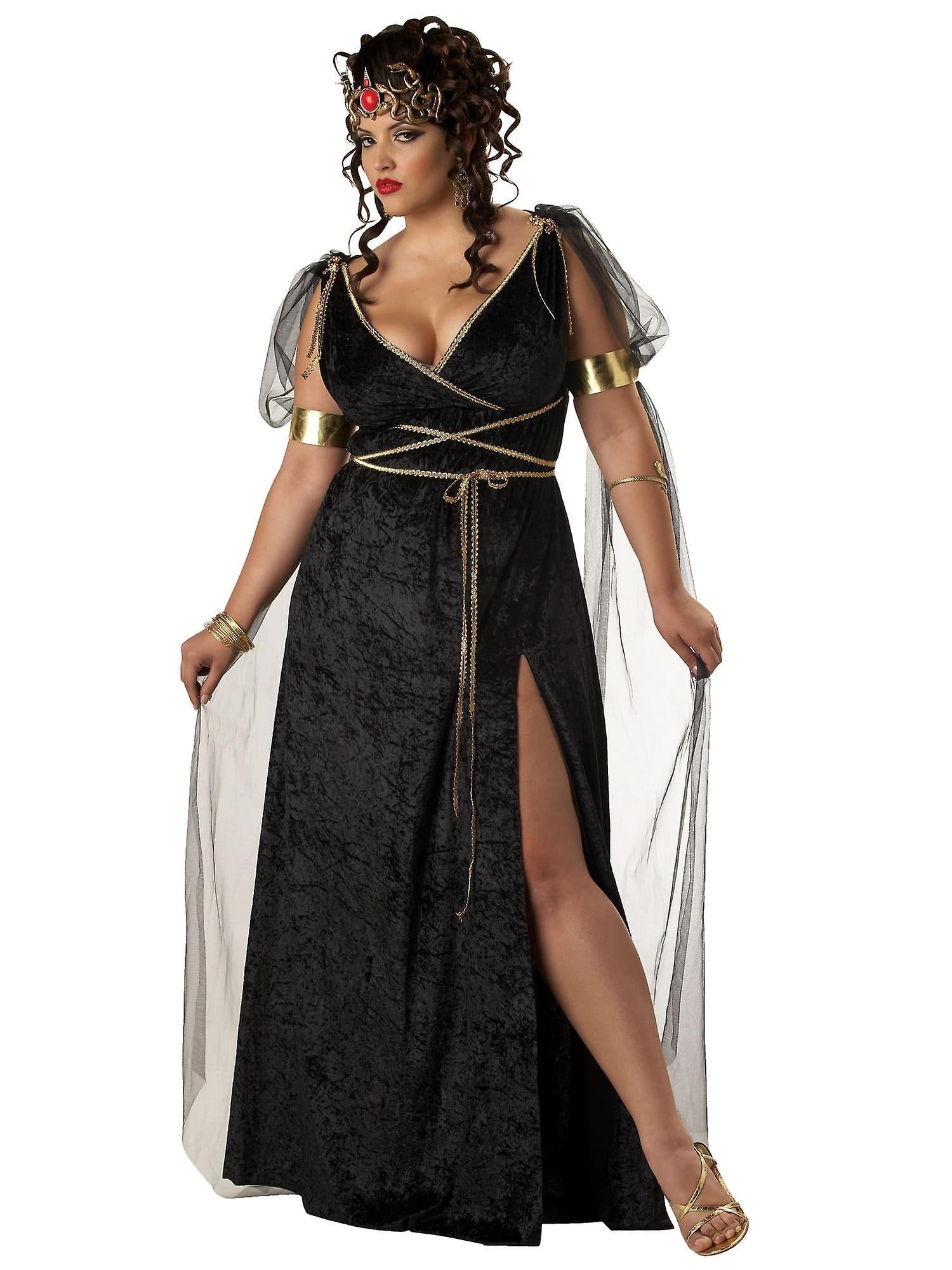 California Costume Collections Medusa The Mythical Siren Ancient Greek Goddess Womens Costume Plus Size Black Plus 2XL (18-20)