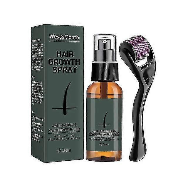 Unbrand Men's Beard Growth Roller Kit Men's Beard Growth Oil Nourishing Enhancer Fk