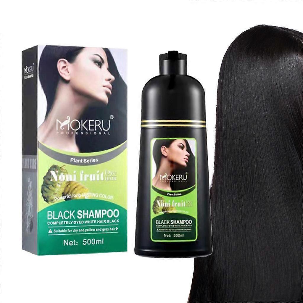 unbrand Black Hair Dye Shampoo in Minutes Hair Color Shampoo Herbal Hair Instant Color